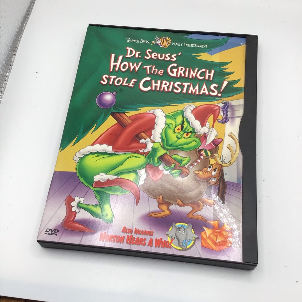 Kids dvd movie Dr. Seuss How The Grinch Stole Christmas